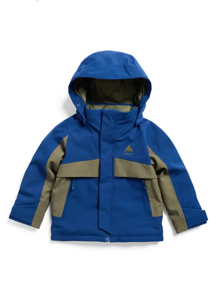 Burton Toddlers' Ascutney 2L Jacket - Twilight Blue / Forest Moss BLUE/MOSS