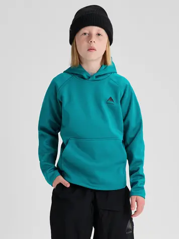 Burton Kids' Crown Weatherproof Fleece Pullover- Pacific Teal
