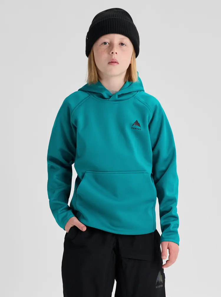 Burton Kids' Crown Weatherproof Fleece Pullover- Pacific Teal