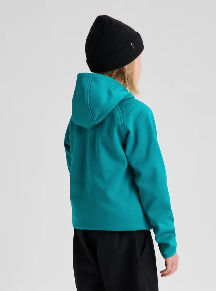 Burton Kids' Crown Weatherproof Fleece Pullover- Pacific Teal