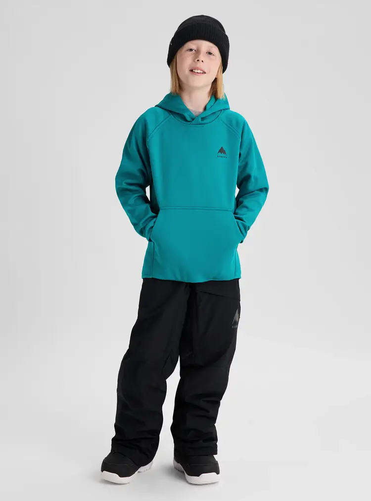 Burton Kids' Crown Weatherproof Fleece Pullover- Pacific Teal