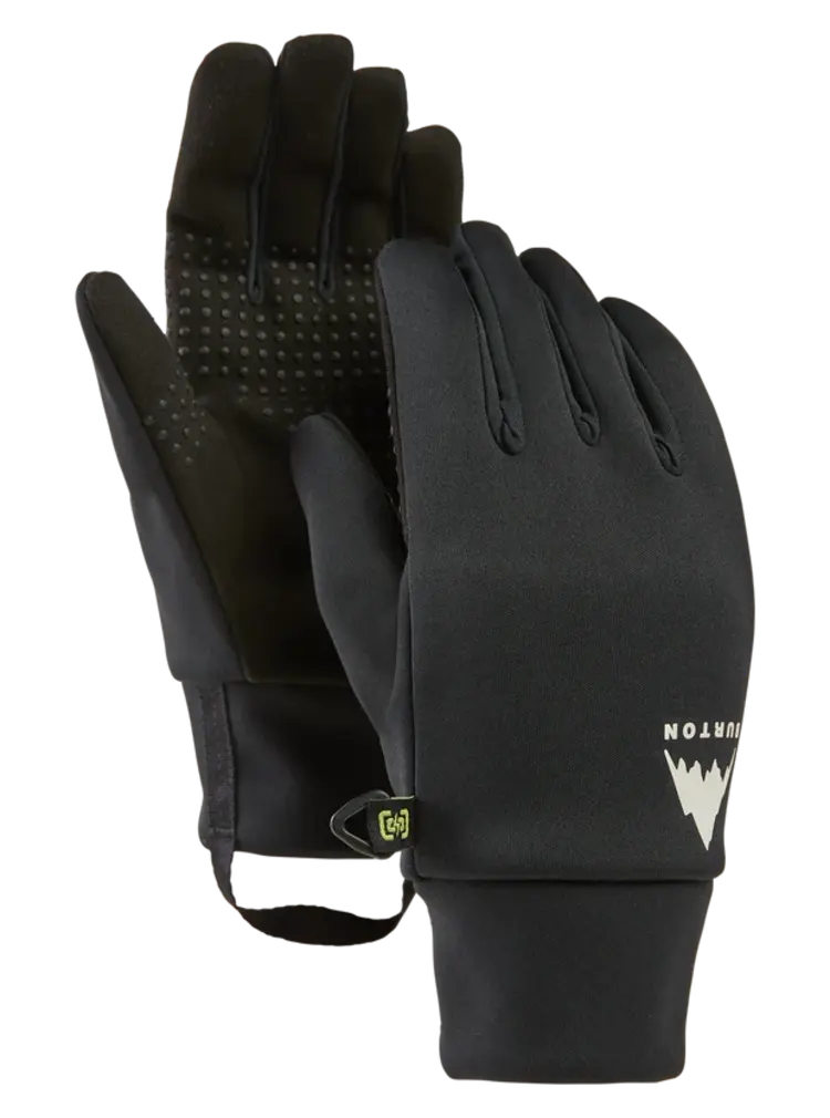 Burton Kids' Touch-N-Go Glove Liners- True Black