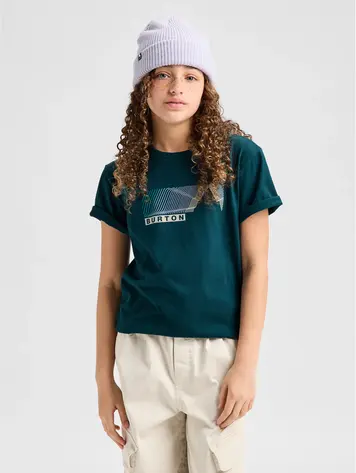 Burton Kids' Elmore Short Sleeve T-Shirt- Atlantic Teal