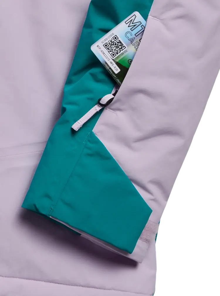 Burton Kids' Ascutney 2L Jacket- Moondust Purple / Pacific Teal
