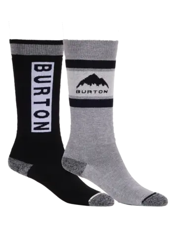 Burton Kids' Weekend Midweight Socks (2 Pack)