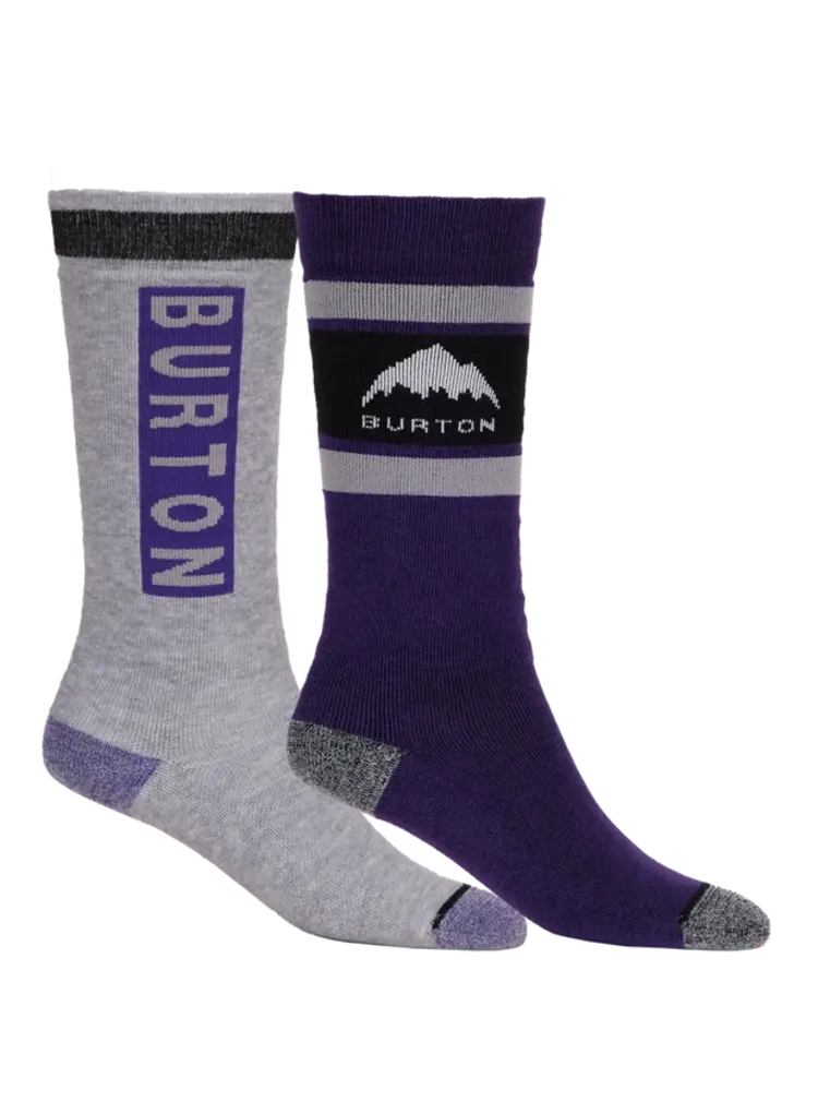 Burton Kids' Weekend Midweight Socks (2 Pack)