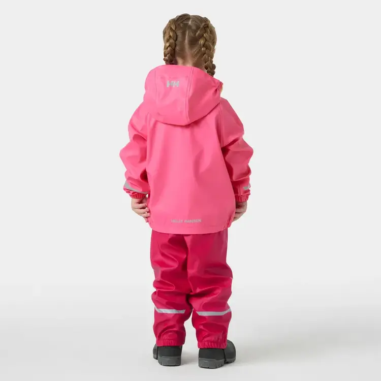 Helly Hansen Kids' Bergen 2.0 Rain Set - Cranberry