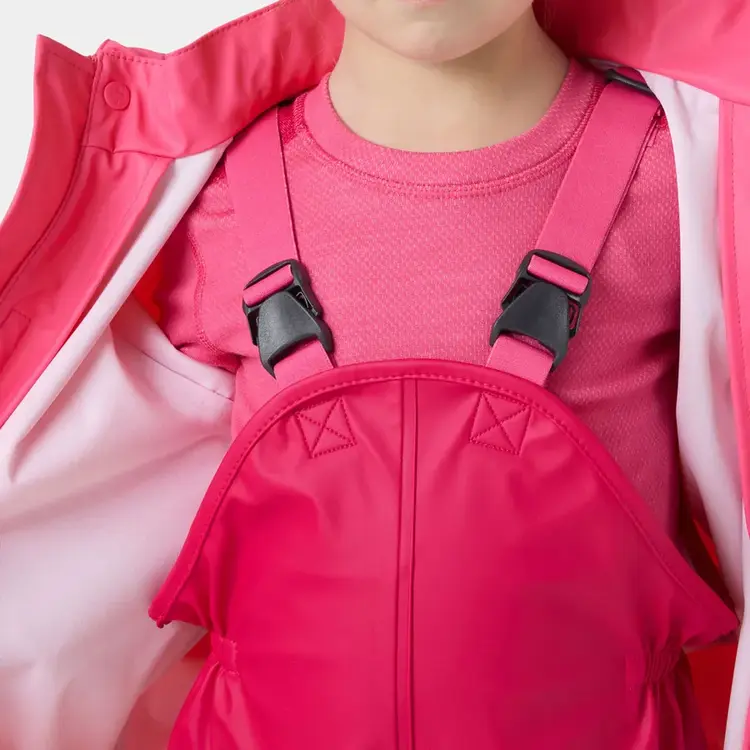Helly Hansen Kids' Bergen 2.0 Rain Set - Cranberry