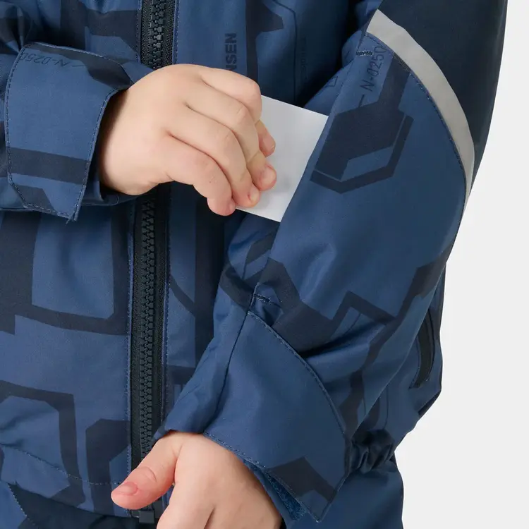 Helly Hansen Kids' Legend Jacket- Dark Blue AOP
