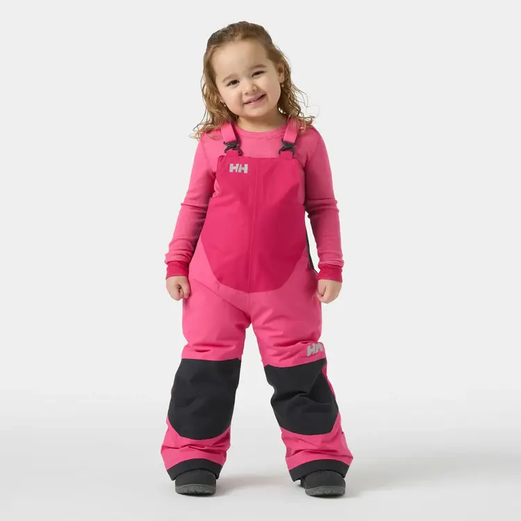 Helly Hansen Kids' Rider 2.0 Insulated Ski Bib- Hot Pink
