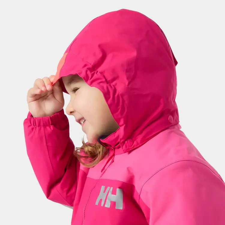 Helly Hansen Kids' Rider Insulated Ski Jacket- Cranberry