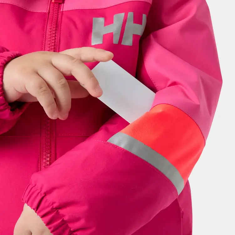 Helly Hansen Kids' Rider Insulated Ski Jacket- Cranberry