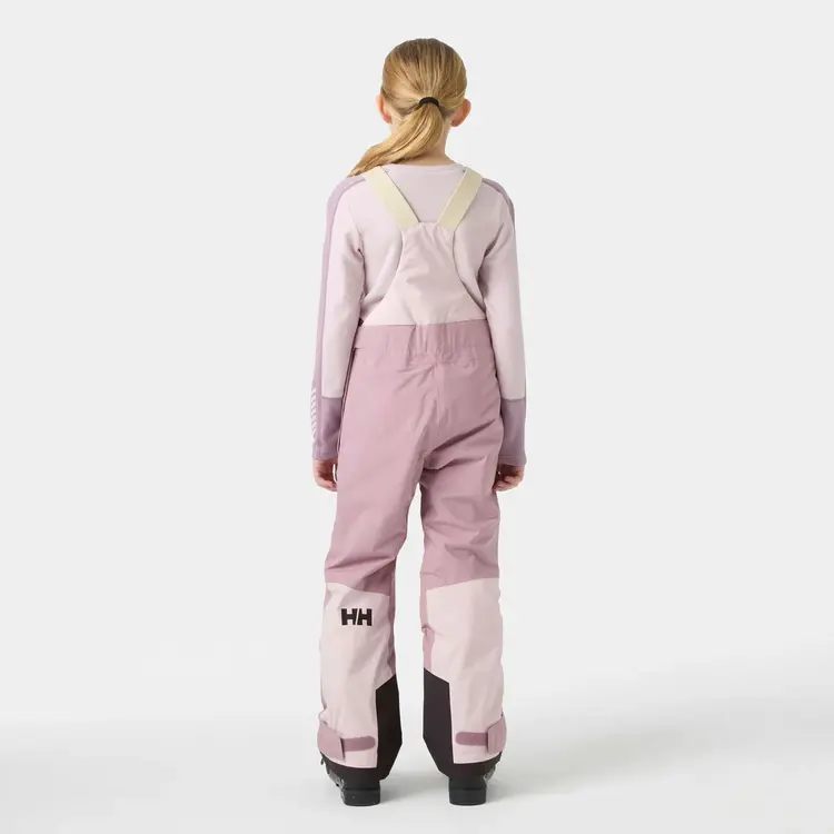 Helly Hansen Girls' Stellar Ski Bib Pants- Purple Clay