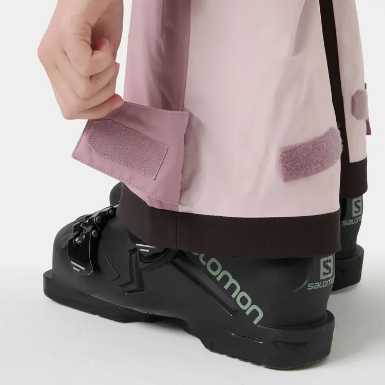 Helly Hansen Girls' Stellar Ski Bib Pants- Purple Clay