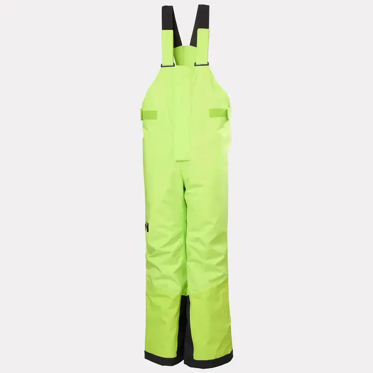 Helly Hansen Juniors' Summit Ski Bib Pants 2.0- Luminous Green