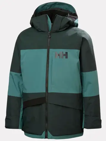 Helly Hansen Juniors' Summit Ski Jacket 2.0- OPAL GREEN