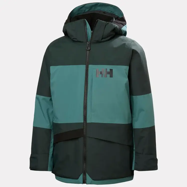Helly Hansen Juniors' Summit Ski Jacket 2.0- OPAL GREEN