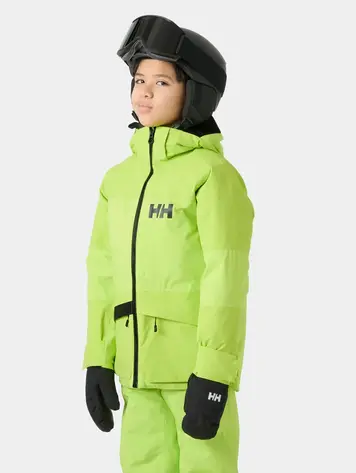 Helly Hansen Juniors' Summit Ski Jacket 2.0 - Luminous Green