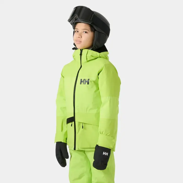 Helly Hansen Juniors' Summit Ski Jacket 2.0 - Luminous Green