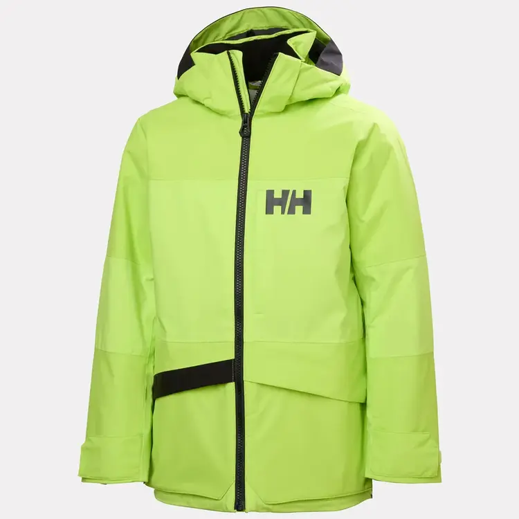 Helly Hansen Juniors' Summit Ski Jacket 2.0 - Luminous Green