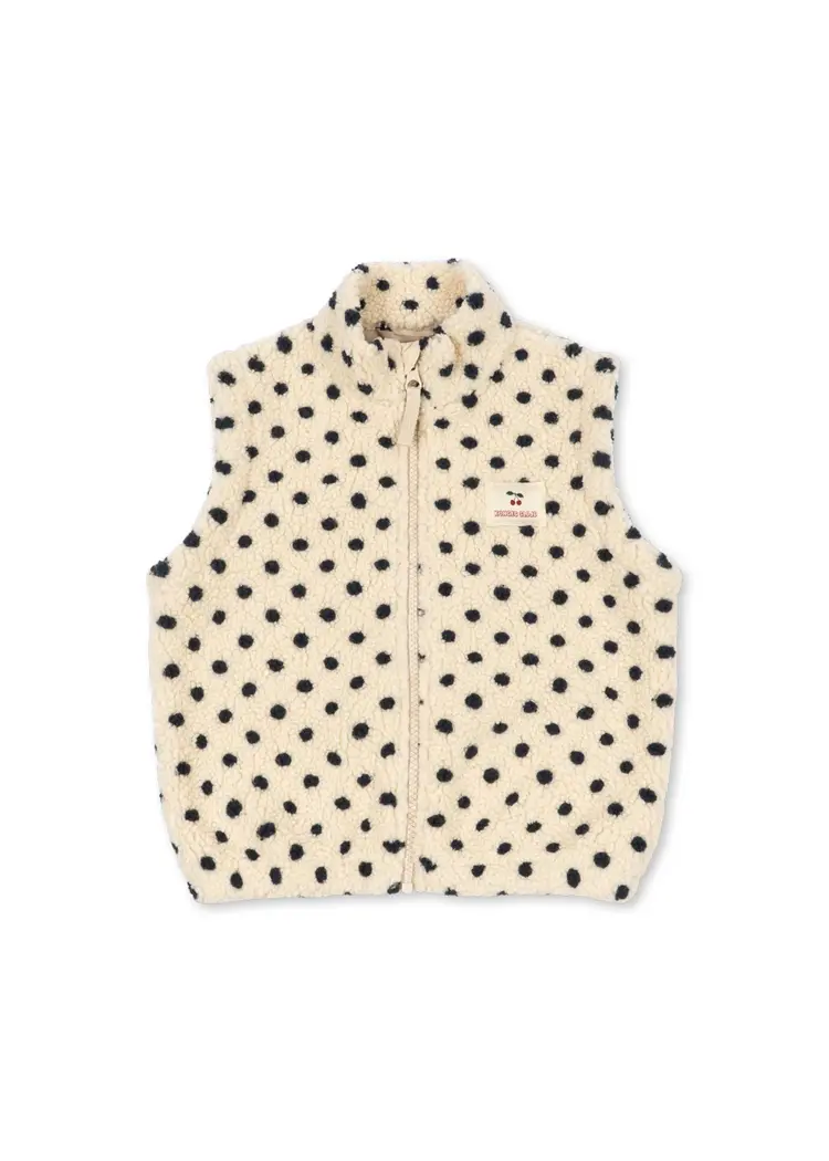 Konges Sløjd Jody Teddy Vest - DOT LUMIERE