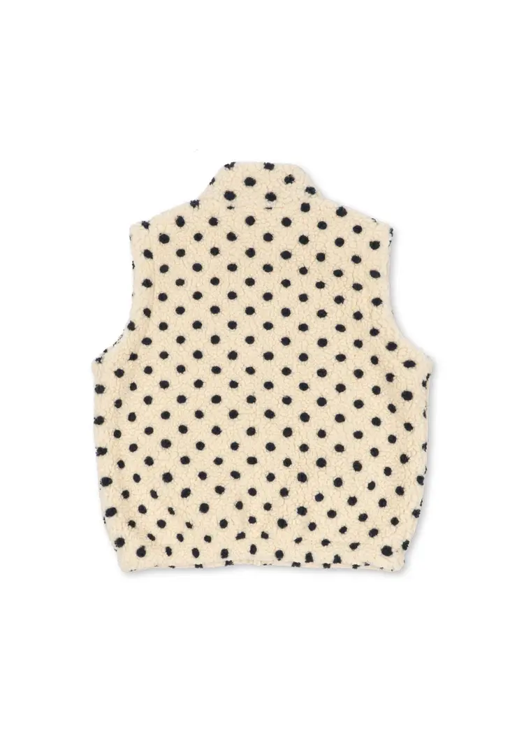 Konges Sløjd Jody Teddy Vest - DOT LUMIERE