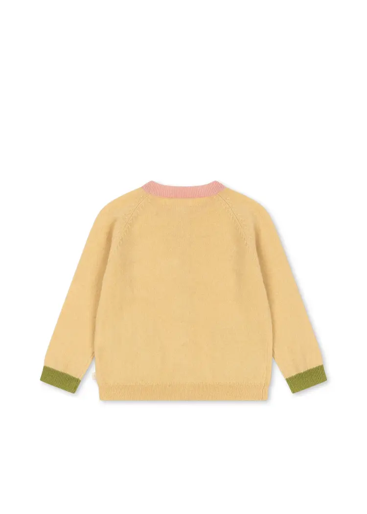 Konges Sløjd Colletti Cardigan - YELLOW