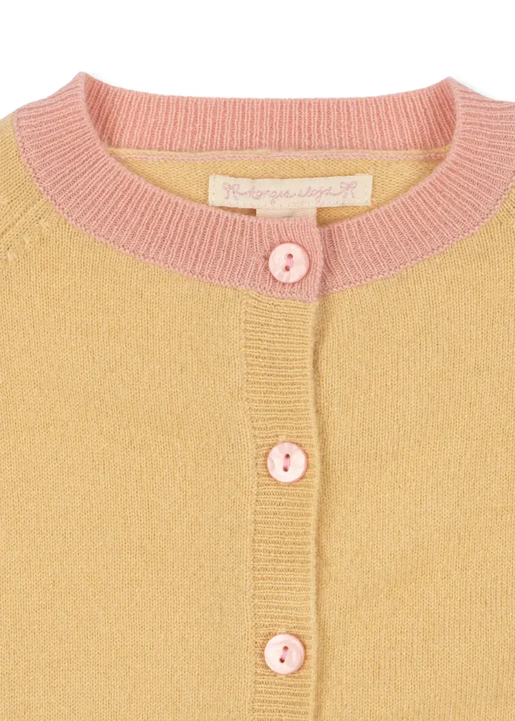 Konges Sløjd Colletti Cardigan - YELLOW