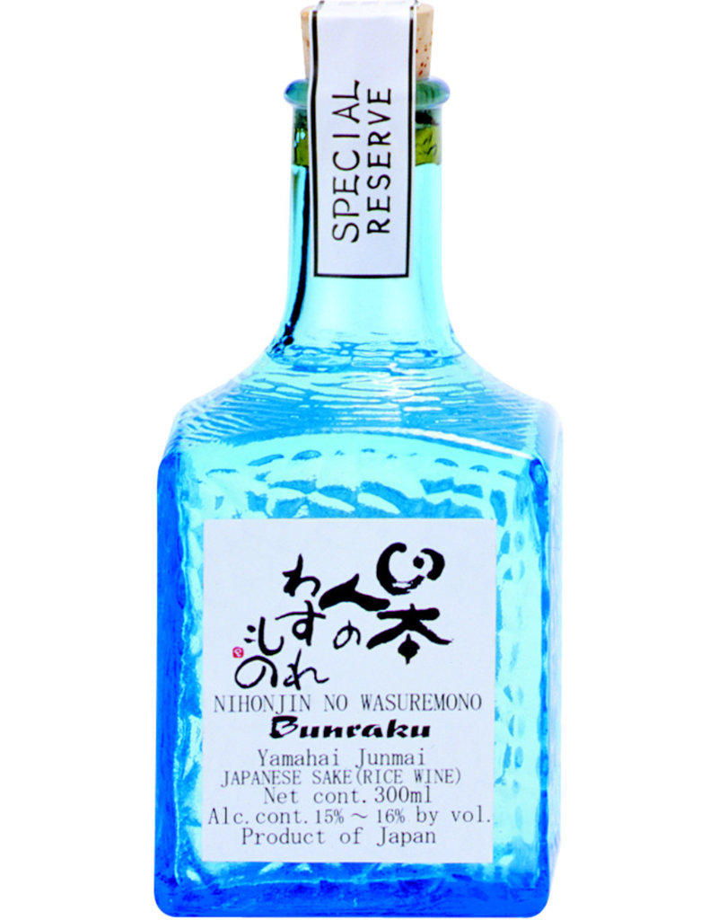 Bunraku Nihonjin, 'No Wasuremono' Junmai Sake - 300mL