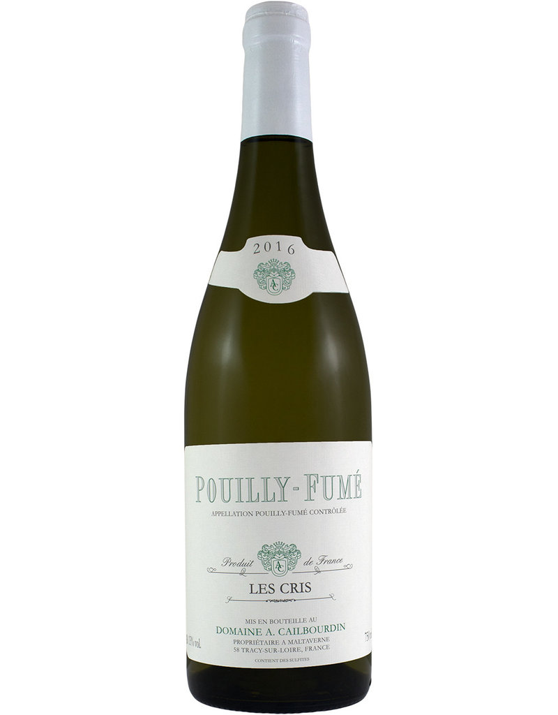 France Domaine Cailbourdin, Pouilly-Fume 'Les Cris' [1/2 Bottle] 2020 - 375mL