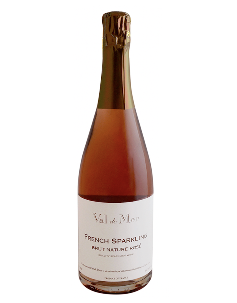 France Val de Mer, Brut Nature Rose Sparkling (NV)