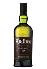 Ardbeg, 10-Year Islay Single Malt Scotch - 750mL