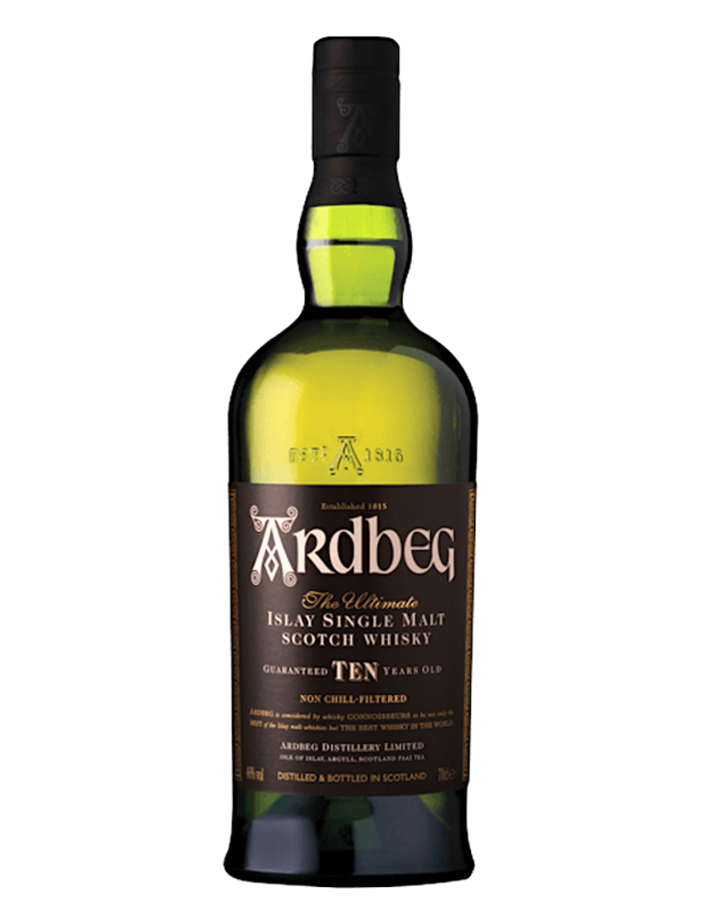 Ardbeg, 10-Year Islay Single Malt Scotch - 750mL