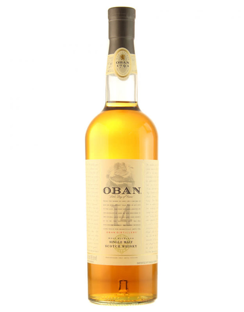Oban, 14-Year Single Malt Scotch - 750mL