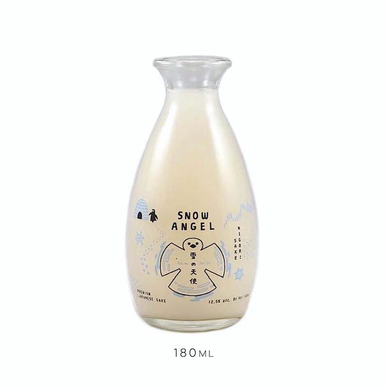 Oka, 'Snow Angel' Nigori Sake Cup - York Cellars