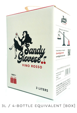 Italy Sandy Giovese, Sangiovese Vino Rosso - 3L Box