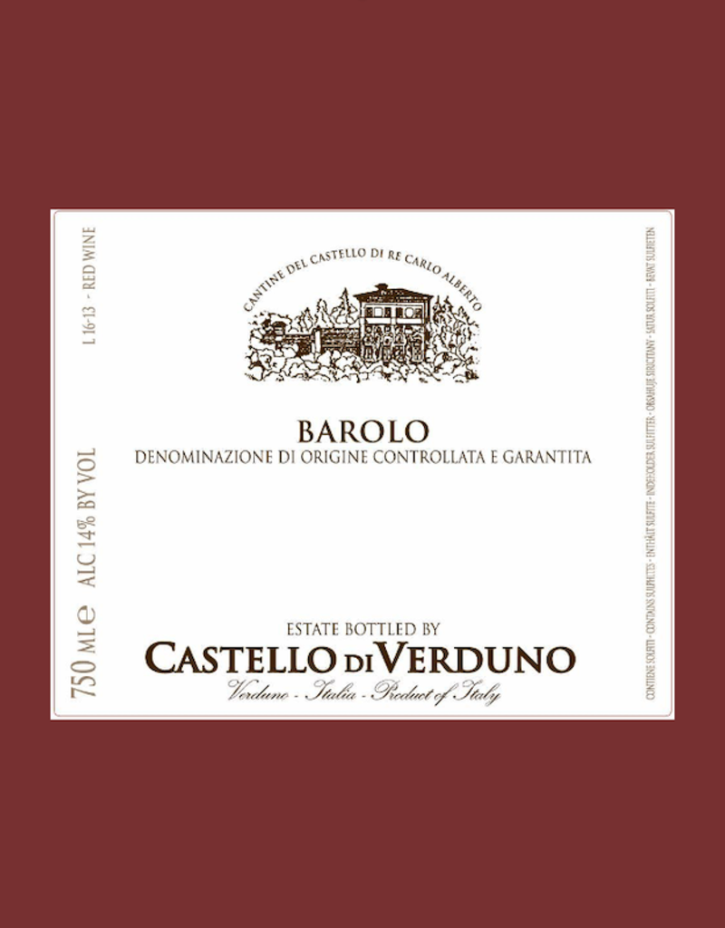 Italy Castello di Verduno, Barolo 2019