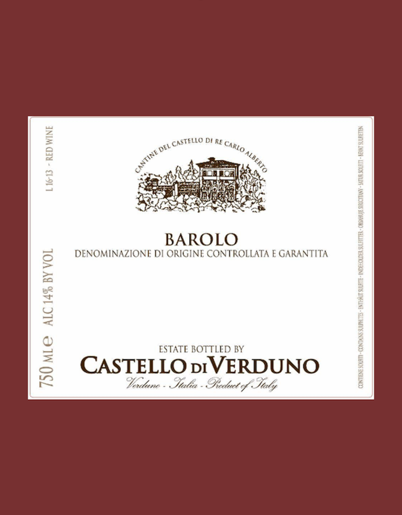 Italy Castello di Verduno, Barolo 2020