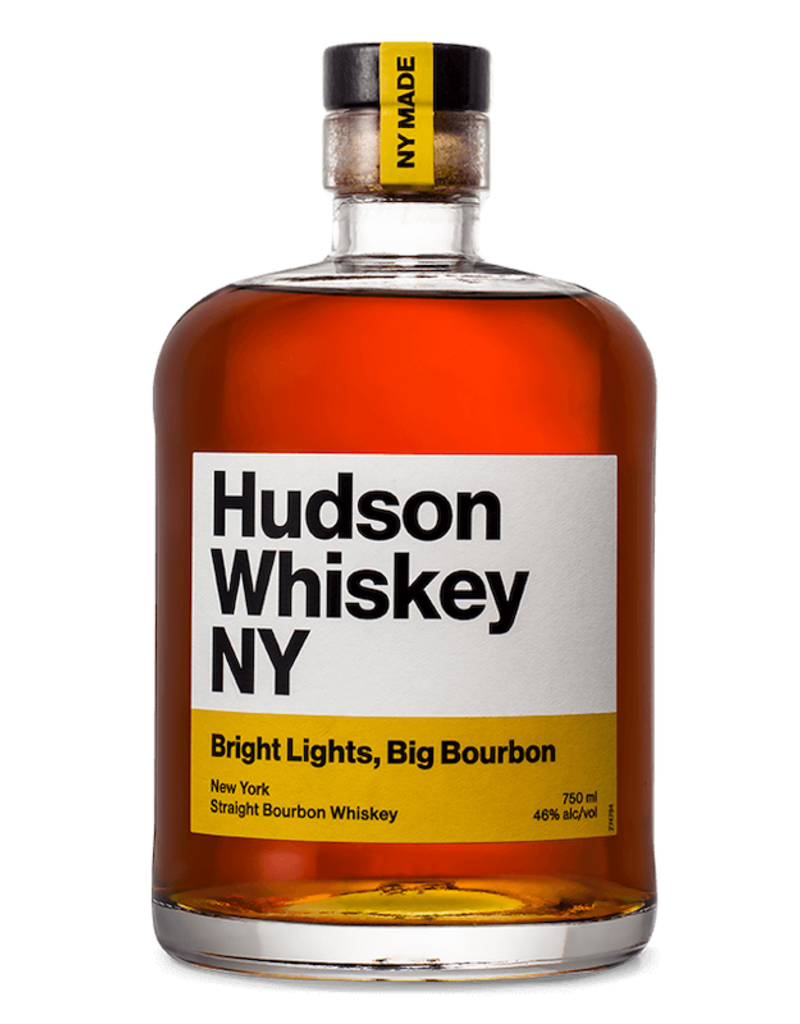 Hudson Whisky NY, Bright Lights, Big  Bourbon - 750mL