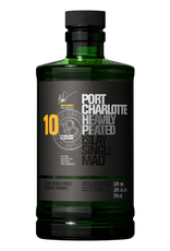 Bruichladdich, 10-Year 'Port Charlotte' Heavily Peated Single-Malt Scotch - 750mL