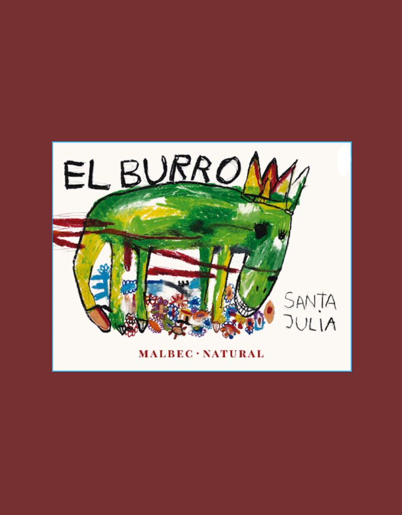 Argentina Santa Julia, 'El Burro' Mendoza Malbec Natural 2023