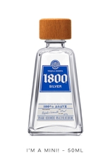 1800 Tequila, Silver Tequila Mini- 50mL