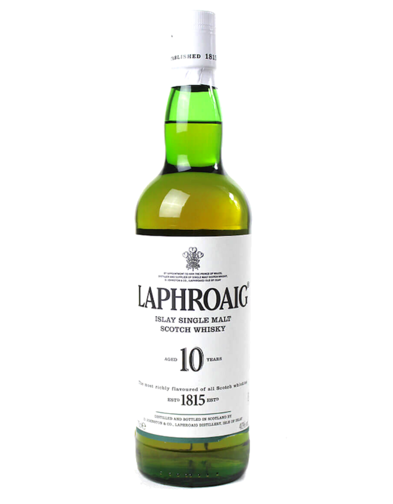 Laphroaig, 10-Year Single Malt  Scotch - 750mL