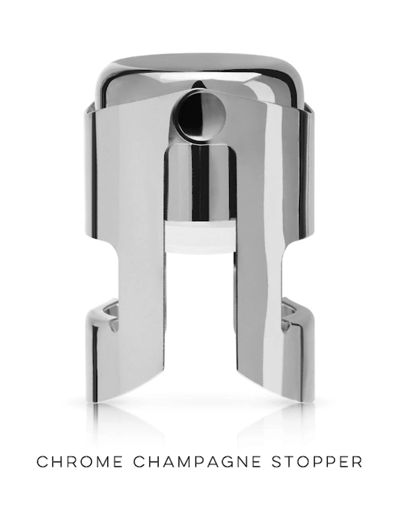 Chrome Champagne Stopper