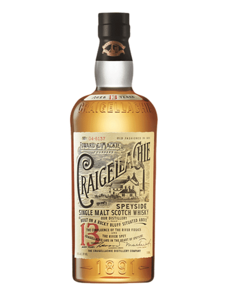 Craigellachie, 13-Year Single-Malt Scotch - 750mL