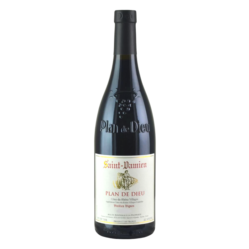 SaintDamien, CotesduRhone 'Plan de Dieu' Vieilles Vignes York Cellars