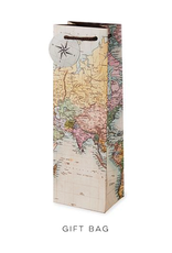 Vintage Map Gift Bag