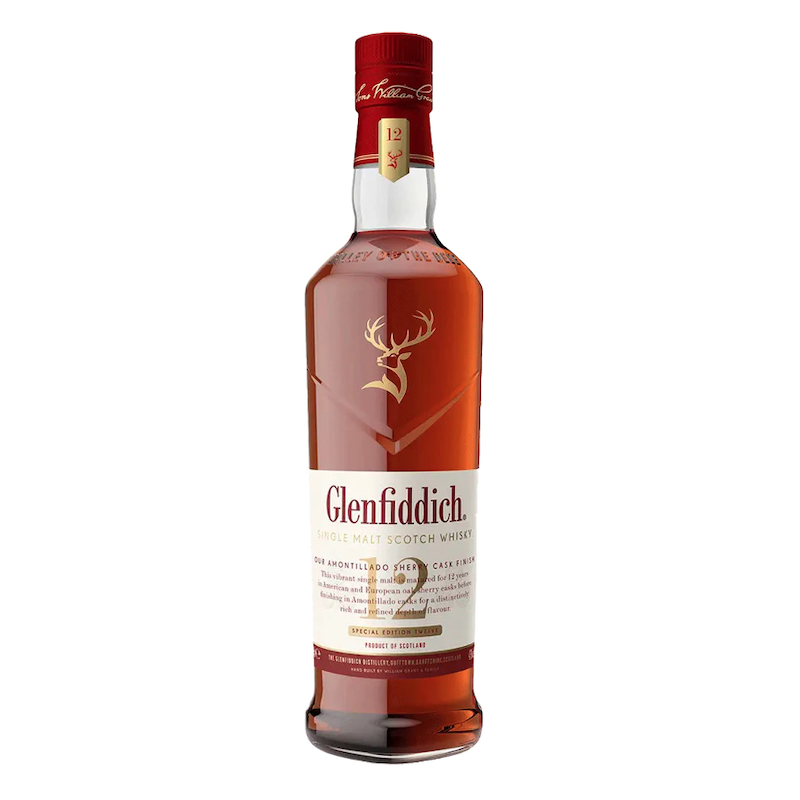 Glenfiddich, 12-Yr Amontillado Sherry Cask Single-Malt Scotch
