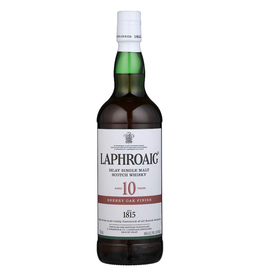 Laphroaig, 10-Year Sherry Oak Single-Malt  Scotch - 750mL