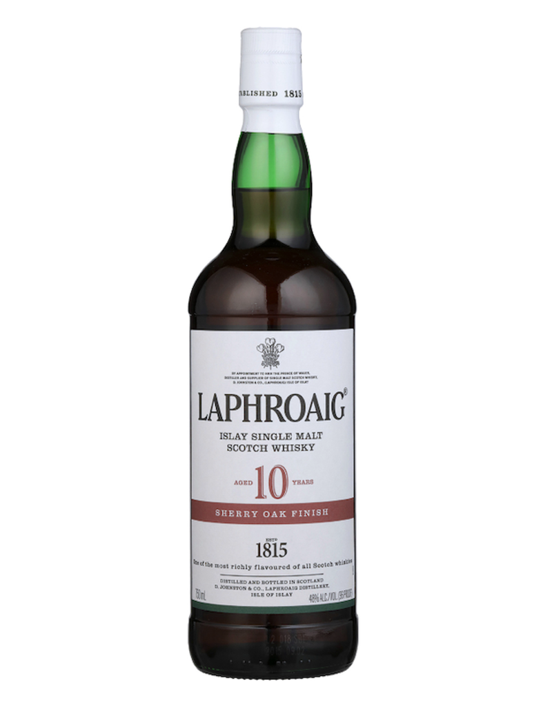 Laphroaig, 10-Year Sherry Oak Single-Malt  Scotch - 750mL